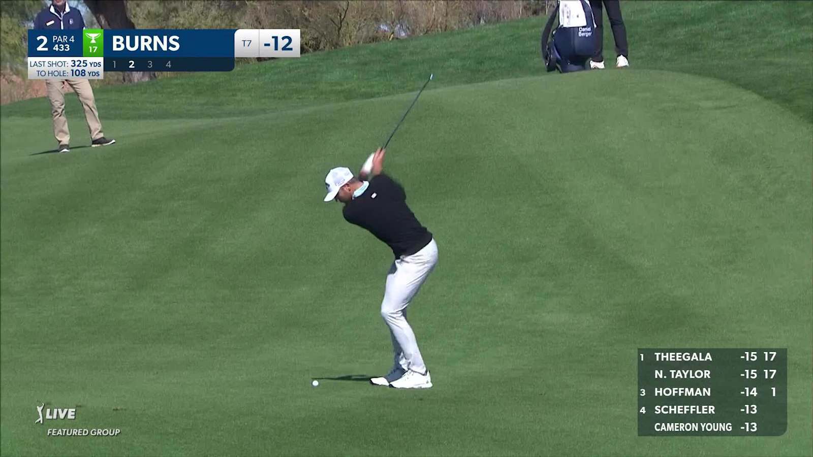 Sam Burns pulls the string with wedge and birdies at WM Phoenix Open