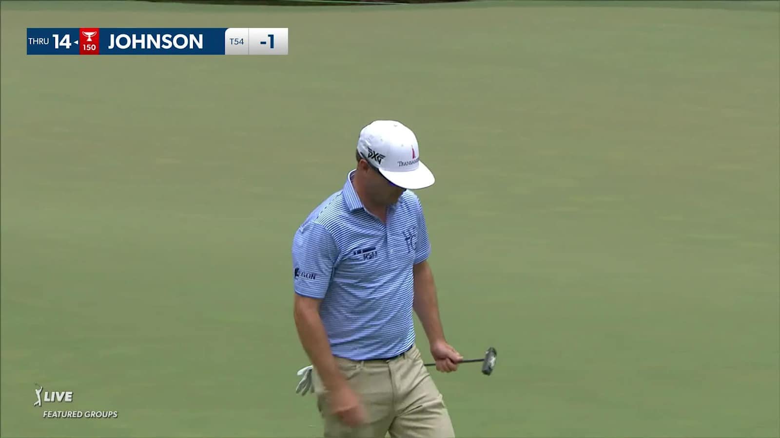 Zach Johnson converts birdie at Wyndham