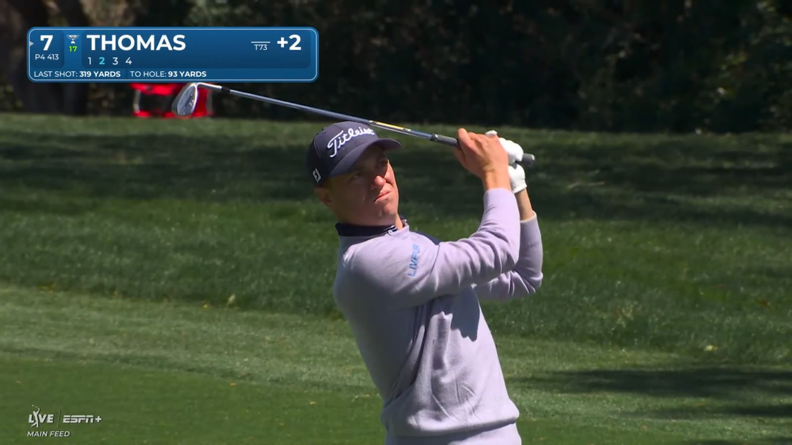 Justin Thomas uses nice wedge to set up birdie at Valspar