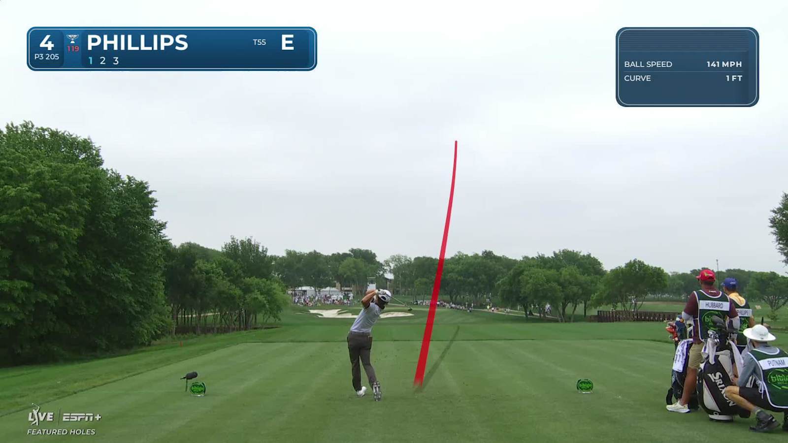 Chandler Phillips makes birdie on No. 4 at THE CJ CUP