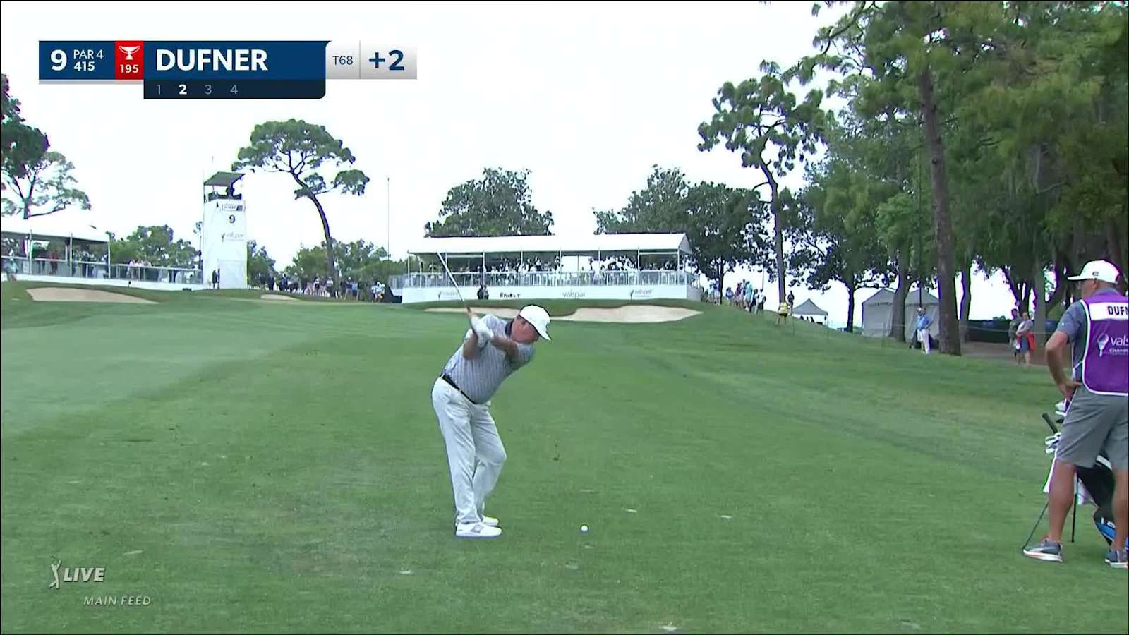 Jason Dufner sticks approach to set up birdie at Valspar