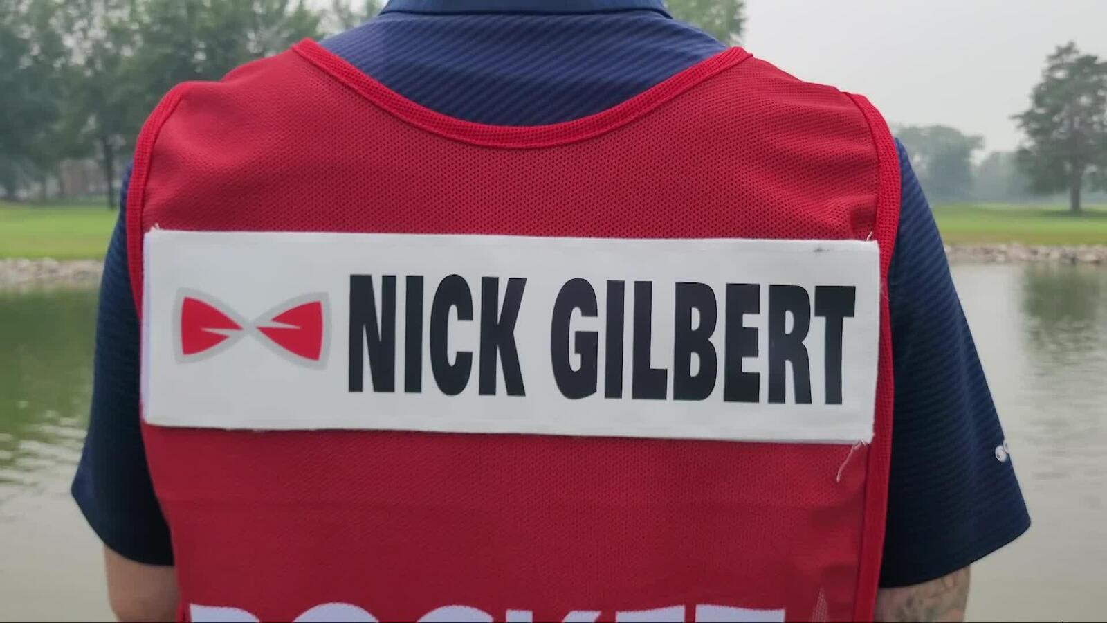 Nick Gilbert honored on the course at Rocket Mortgage