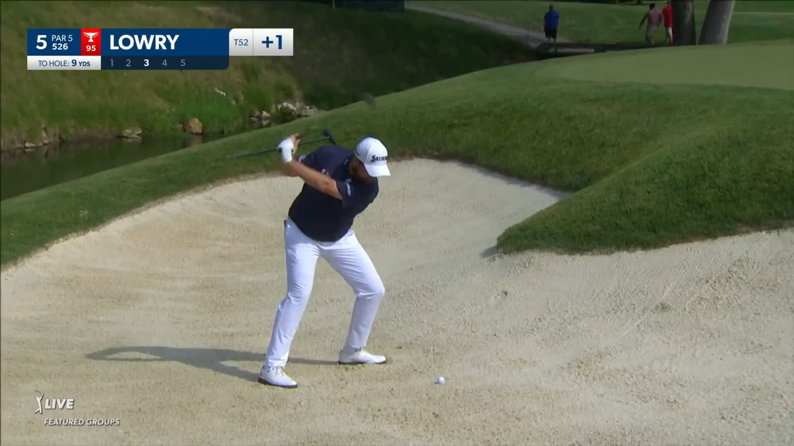 Shane Lowry gets up-and-down from bunker at the Memorial