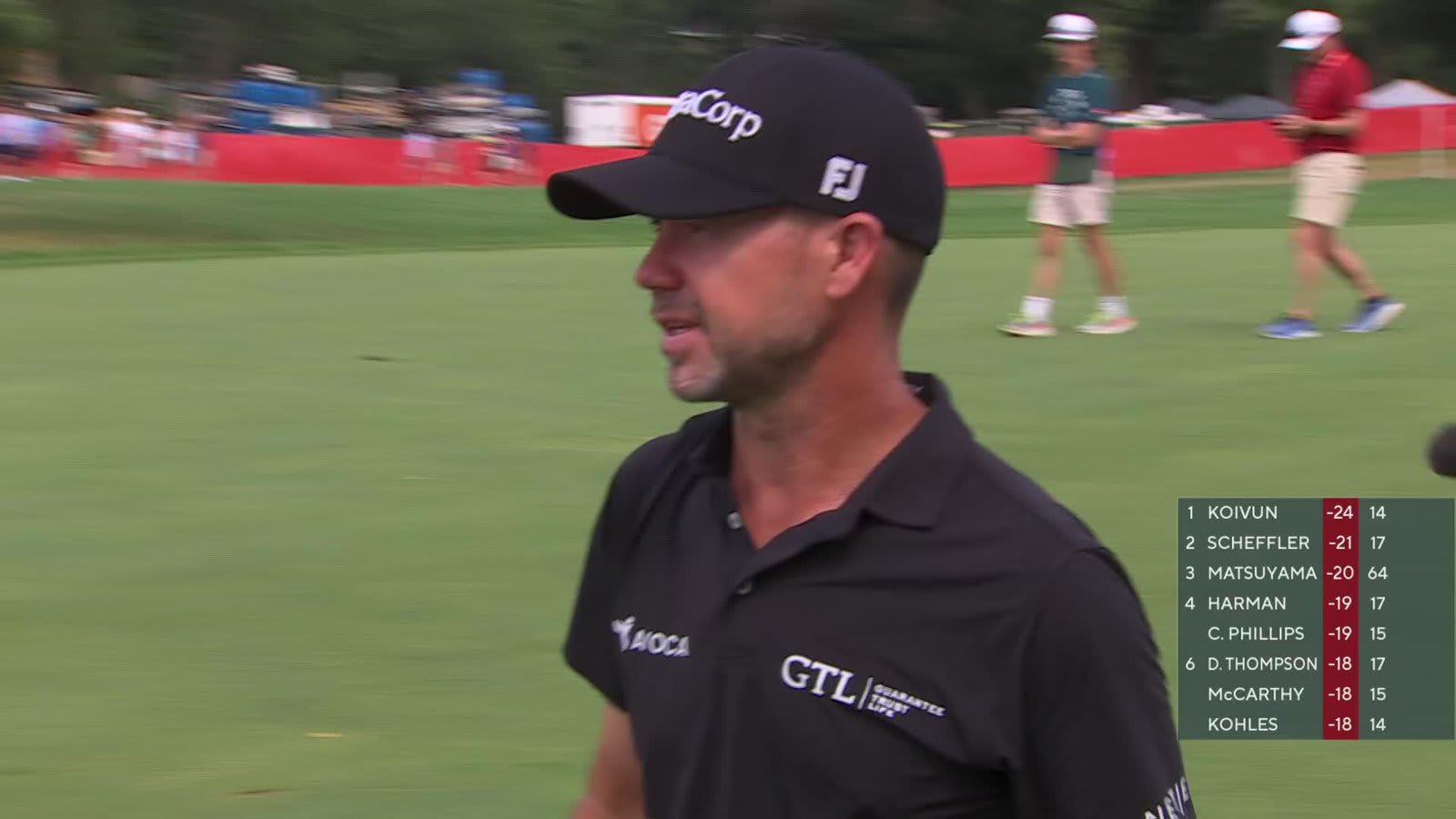 Brian Harman reaches par-5 No. 18 in two, makes birdie at 3M Open