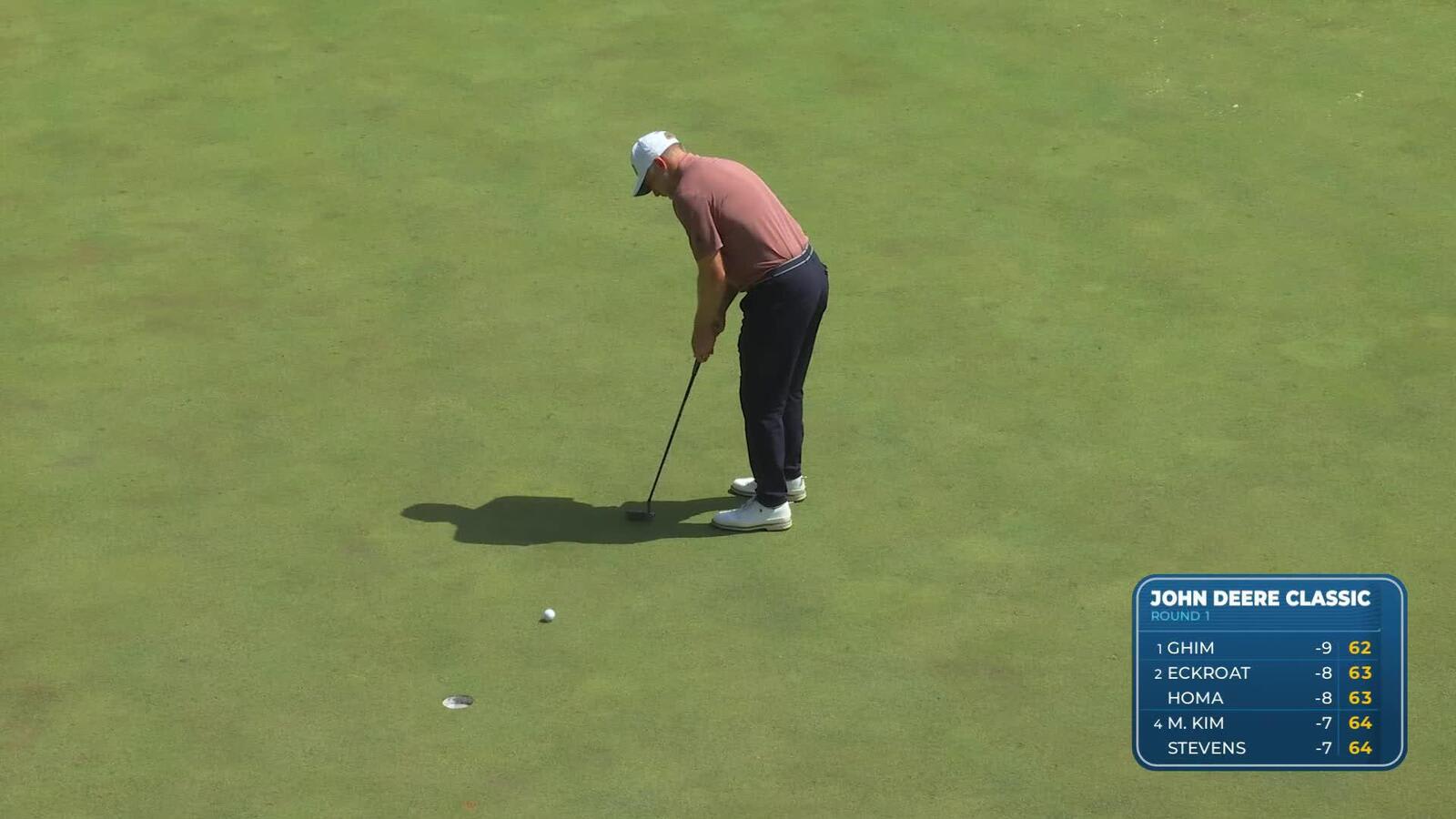 David Skinns makes birdie on No. 10 at John Deere