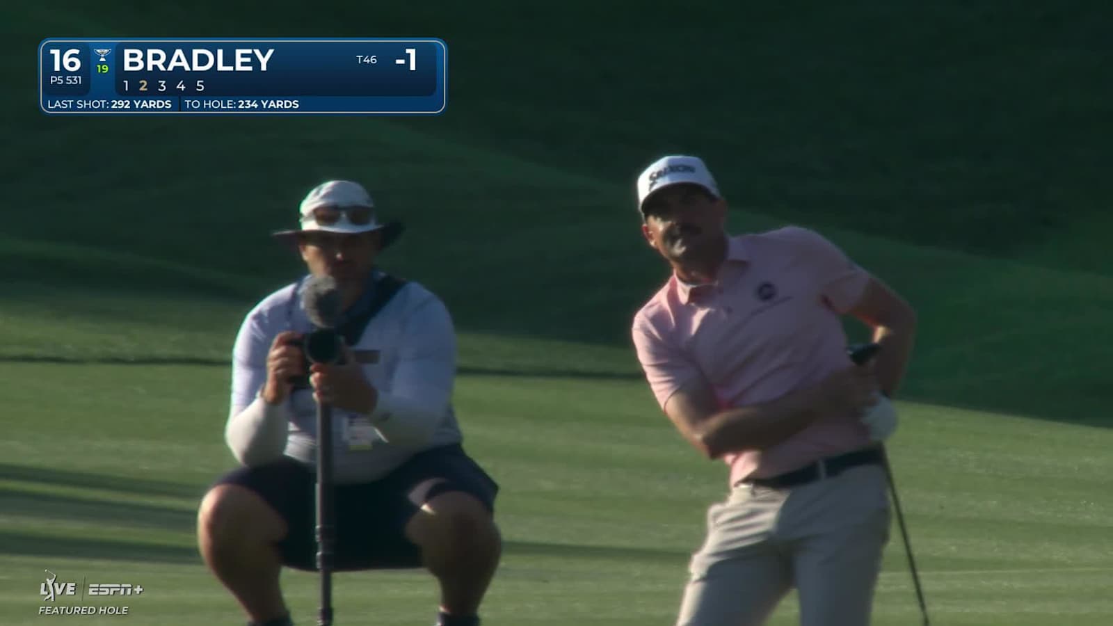 Keegan Bradley's tight chip leads to birdie at THE PLAYERS