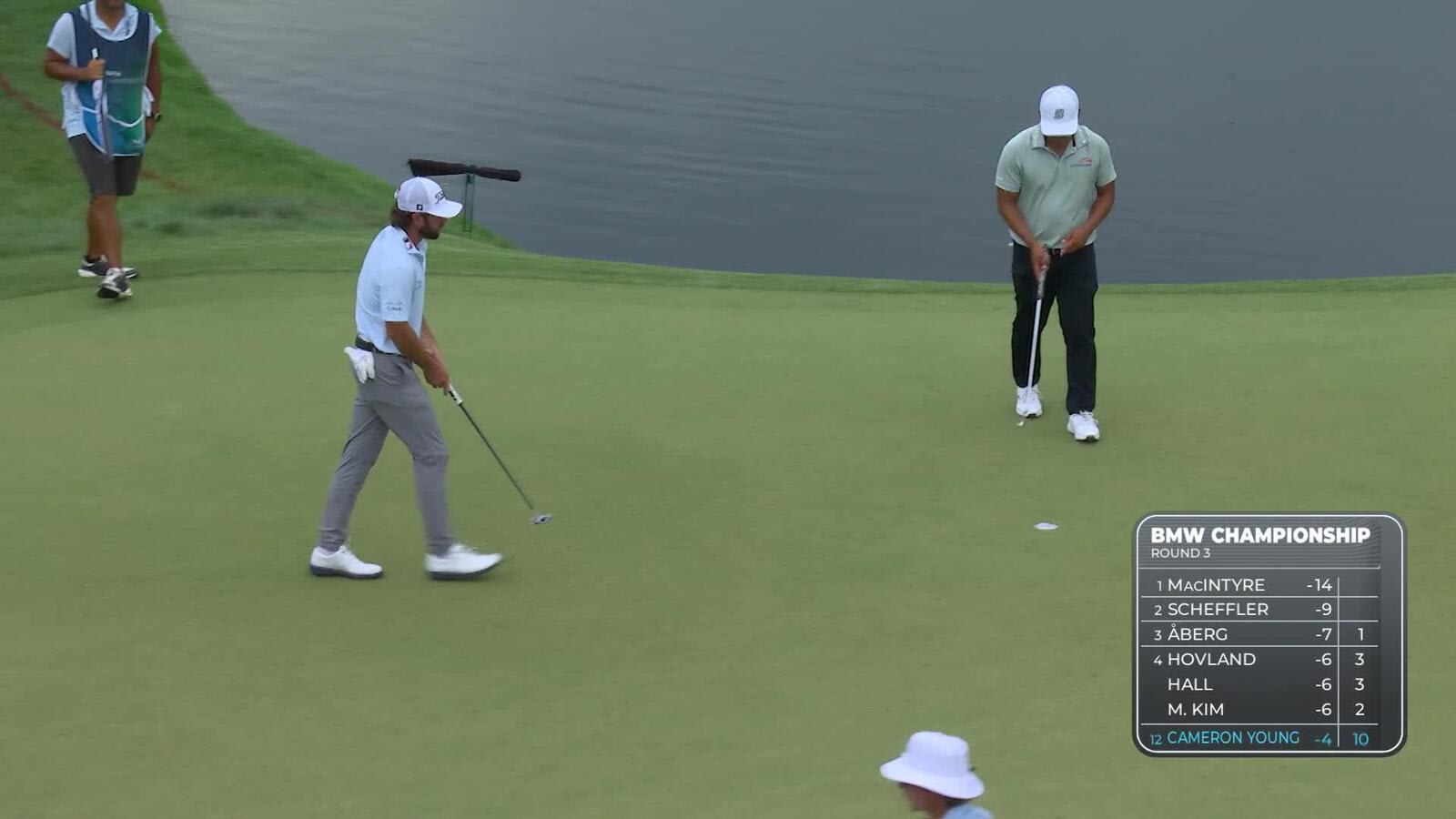 Cameron Young makes birdie on No. 11 at BMW Championship