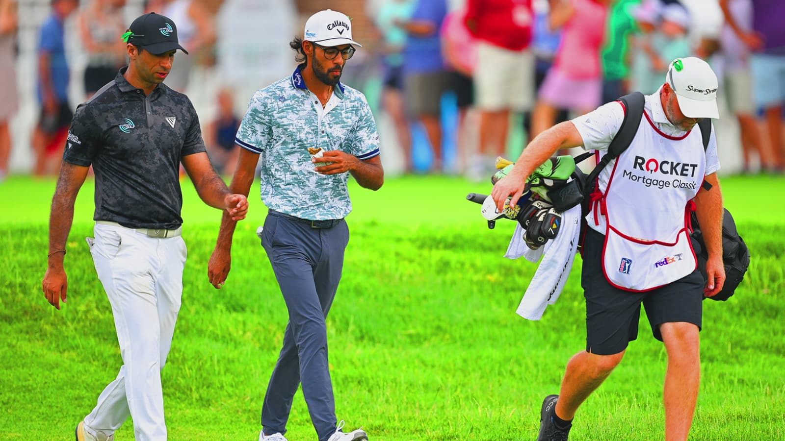 Bhatia and Rai remain tied after a soggy Saturday at Rocket Mortgage