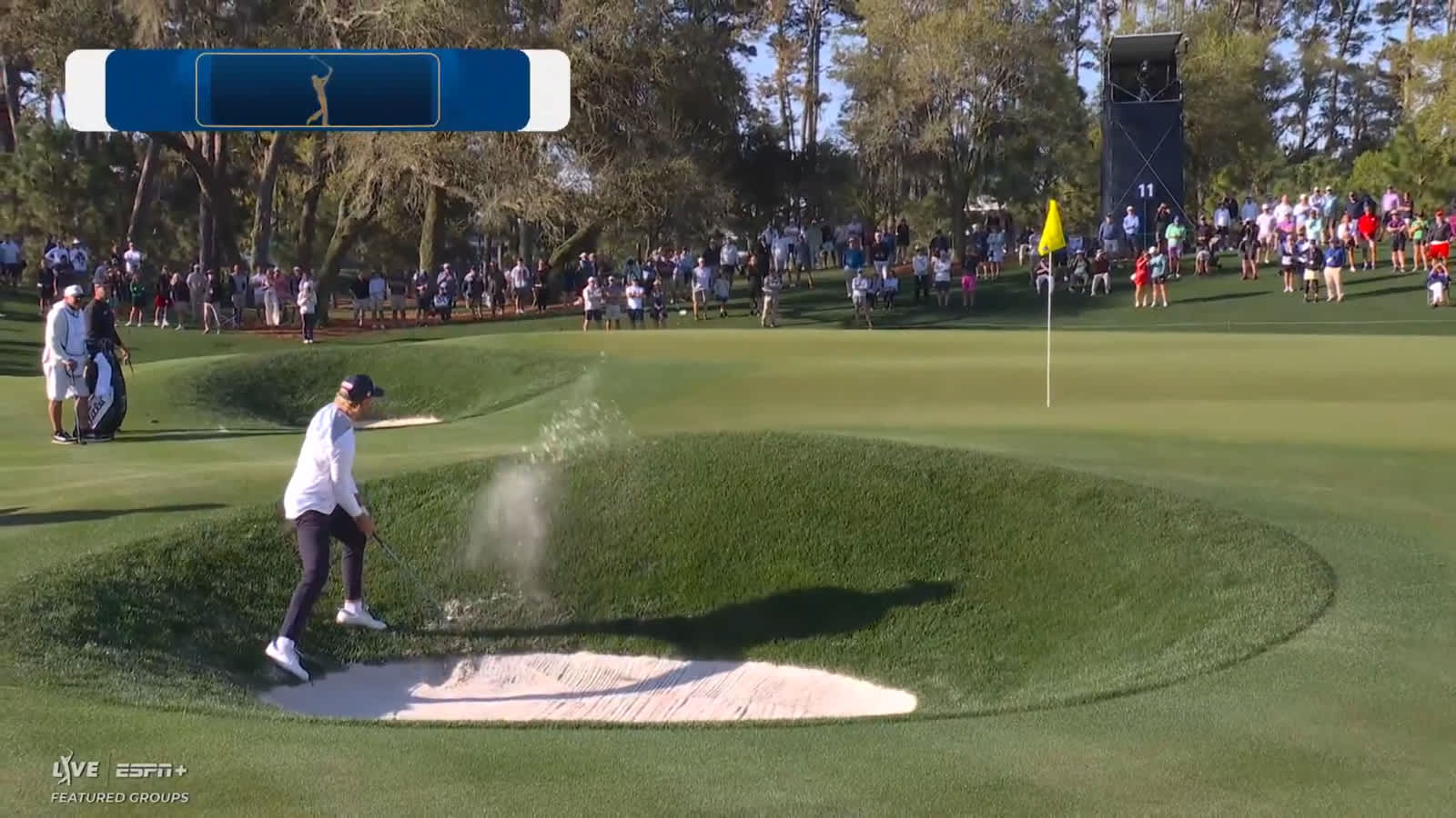 Danny Walker's wonderful bunker shot leads to birdie at THE PLAYERS