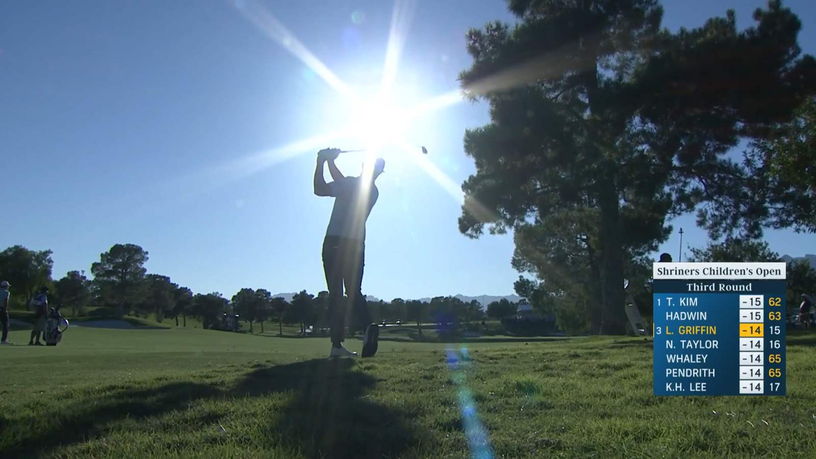 Lanto Griffin's impressive second sets up birdie at Shriners Children's Open