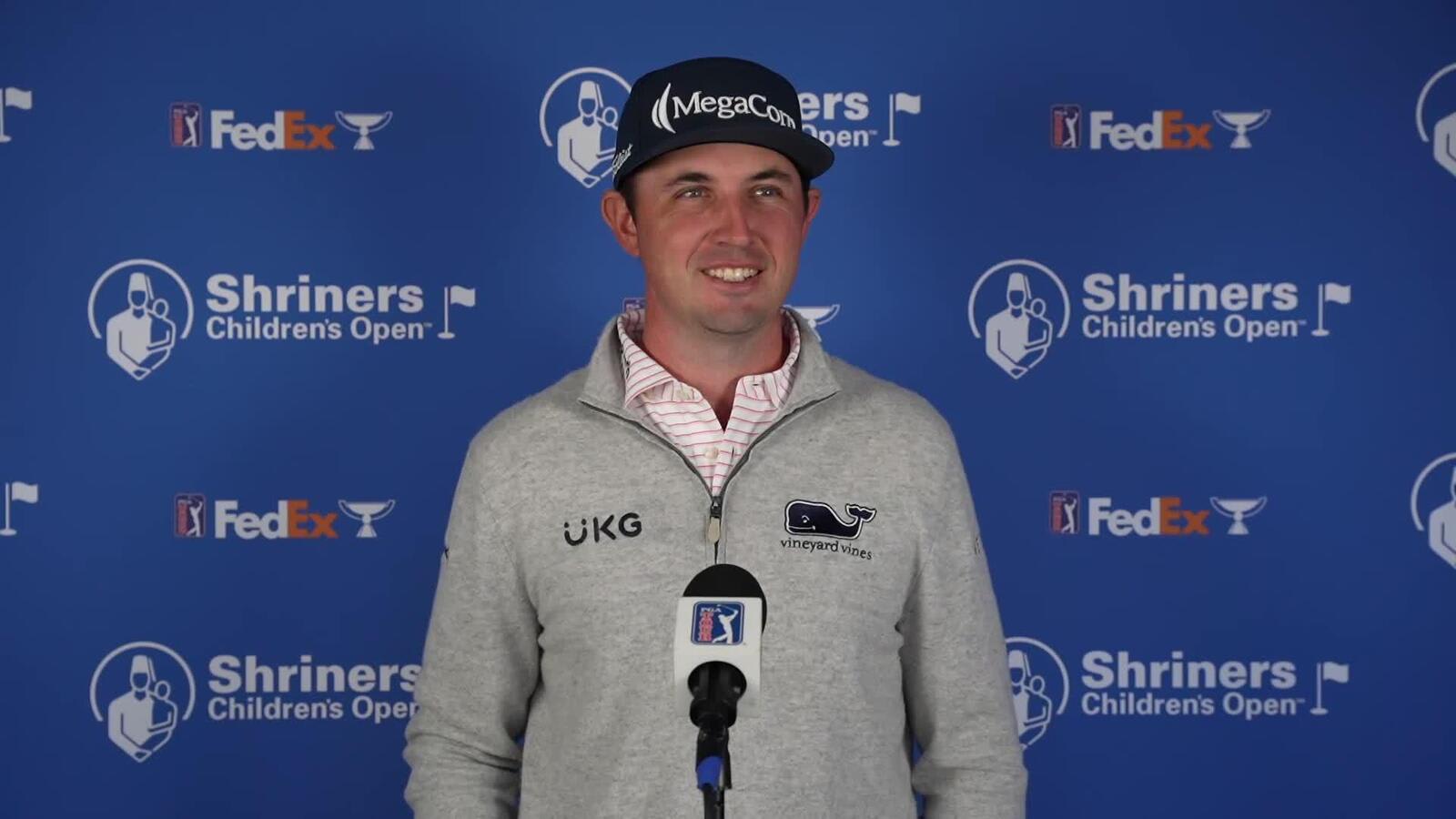 J.T. Poston’s interview after Round 2 of Shriners Children's Open
