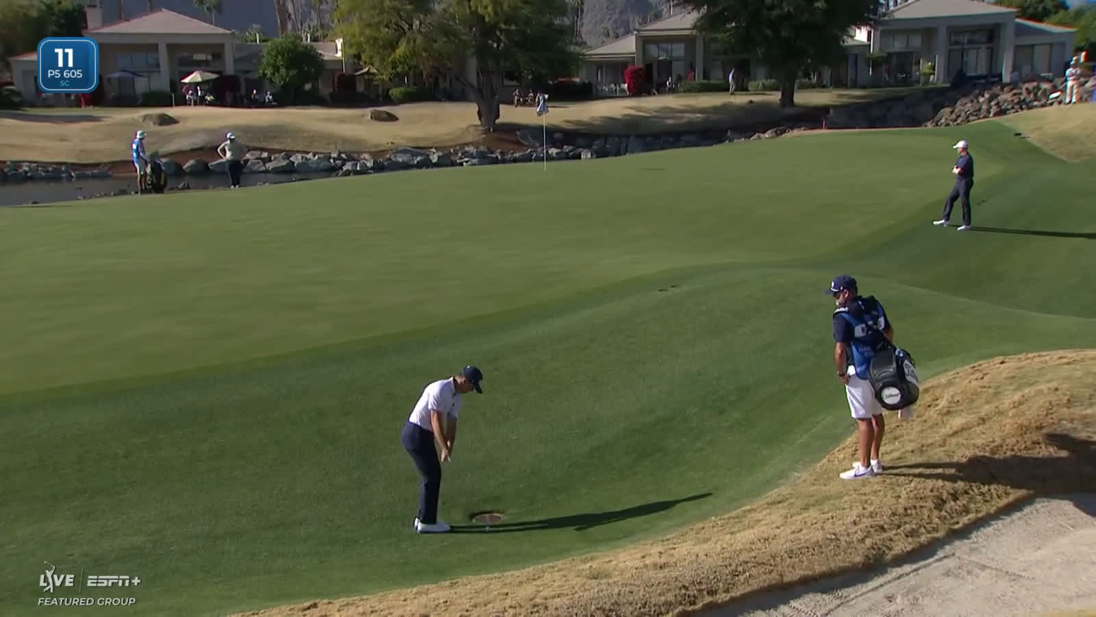 Billy Horschel gets up-and-down for birdie from tricky lie at The American Express