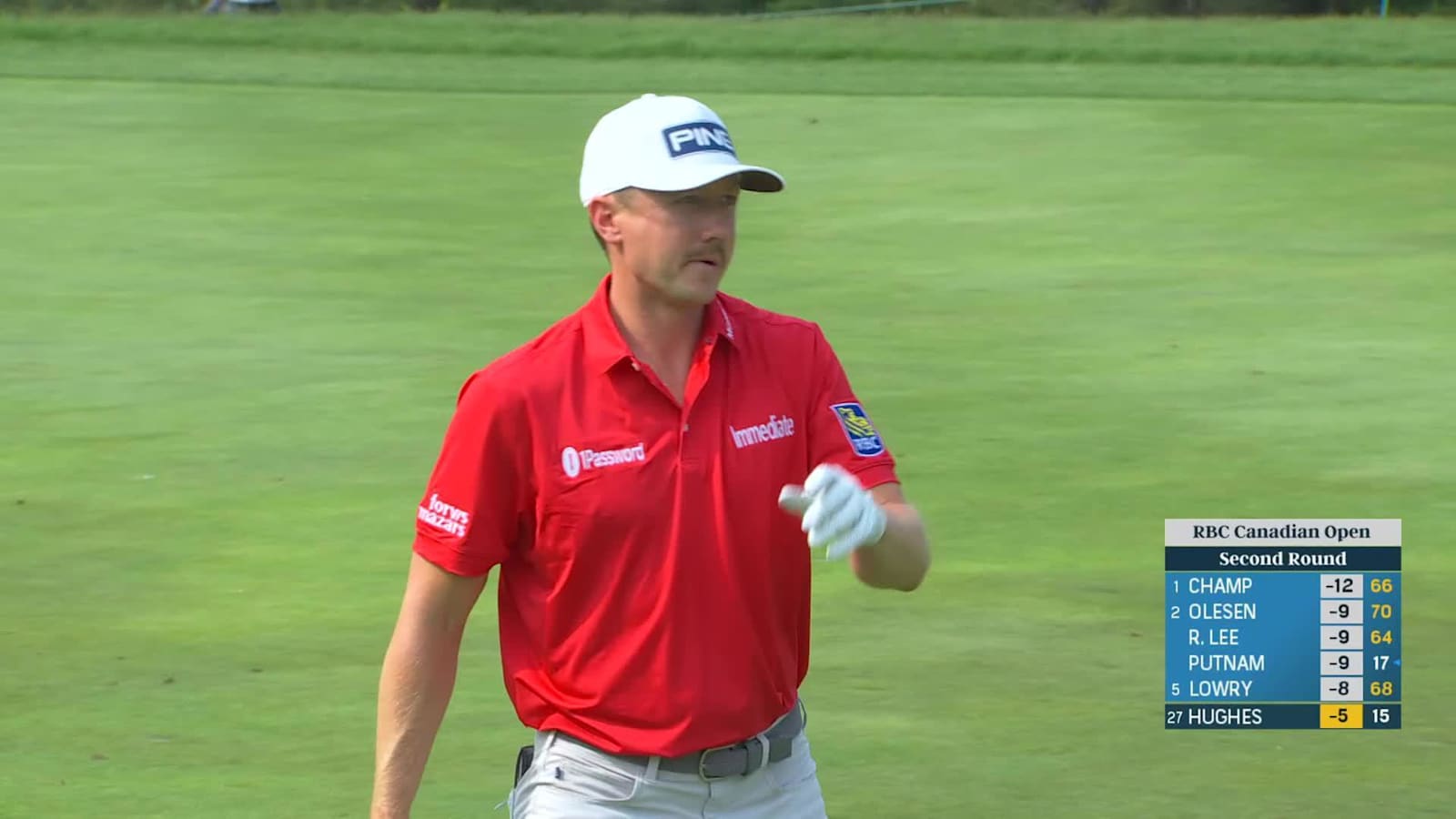 Mackenzie Hughes makes birdie on No. 16 at RBC Canadian