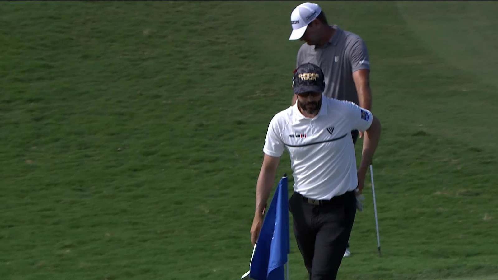 Adam Hadwin chips close and birdies at Sentry