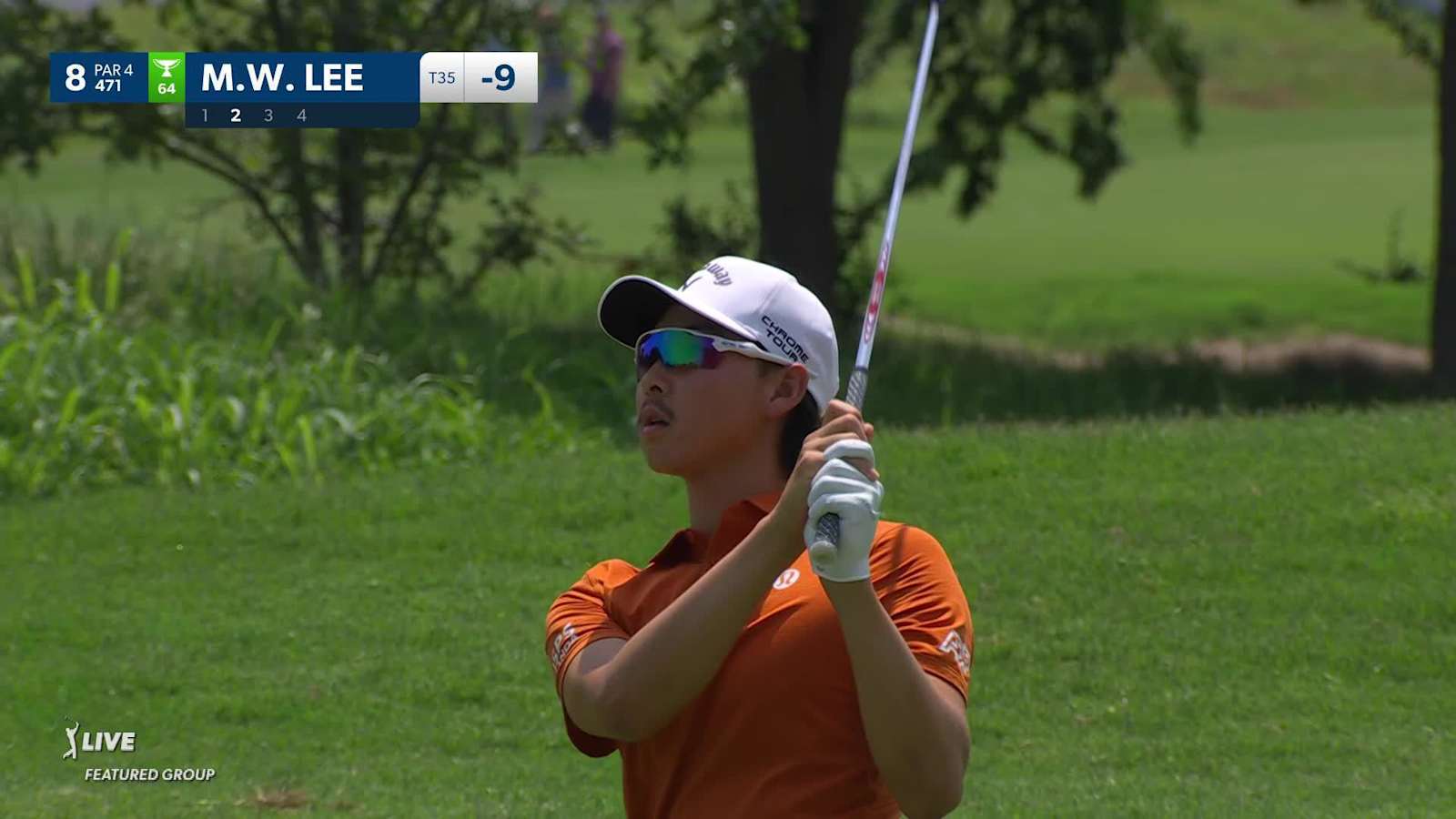 Min Woo Lee uses nice approach to set up birdie at THE CJ CUP
