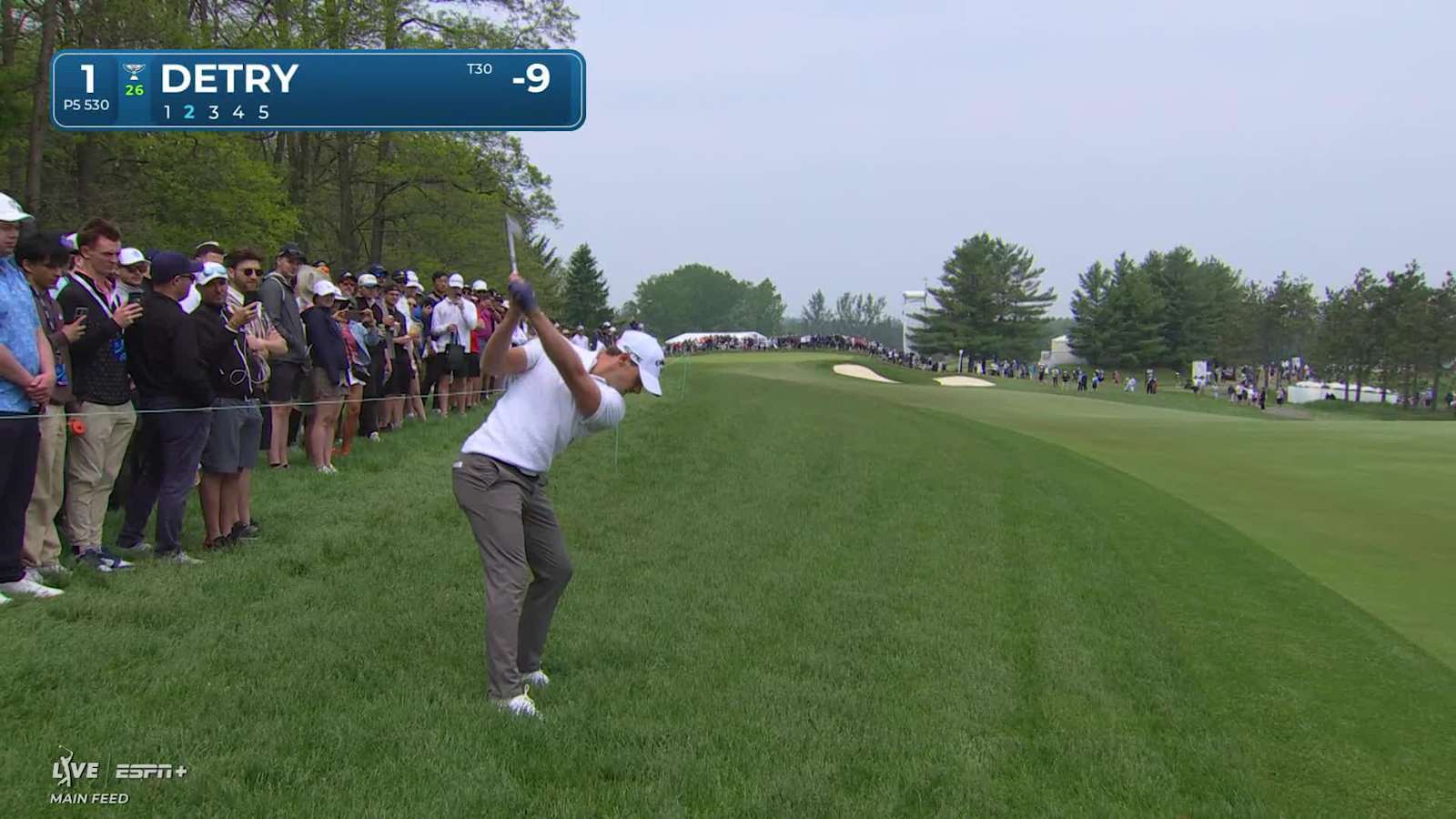 Thomas Detry makes birdie on No. 1 at RBC Canadian