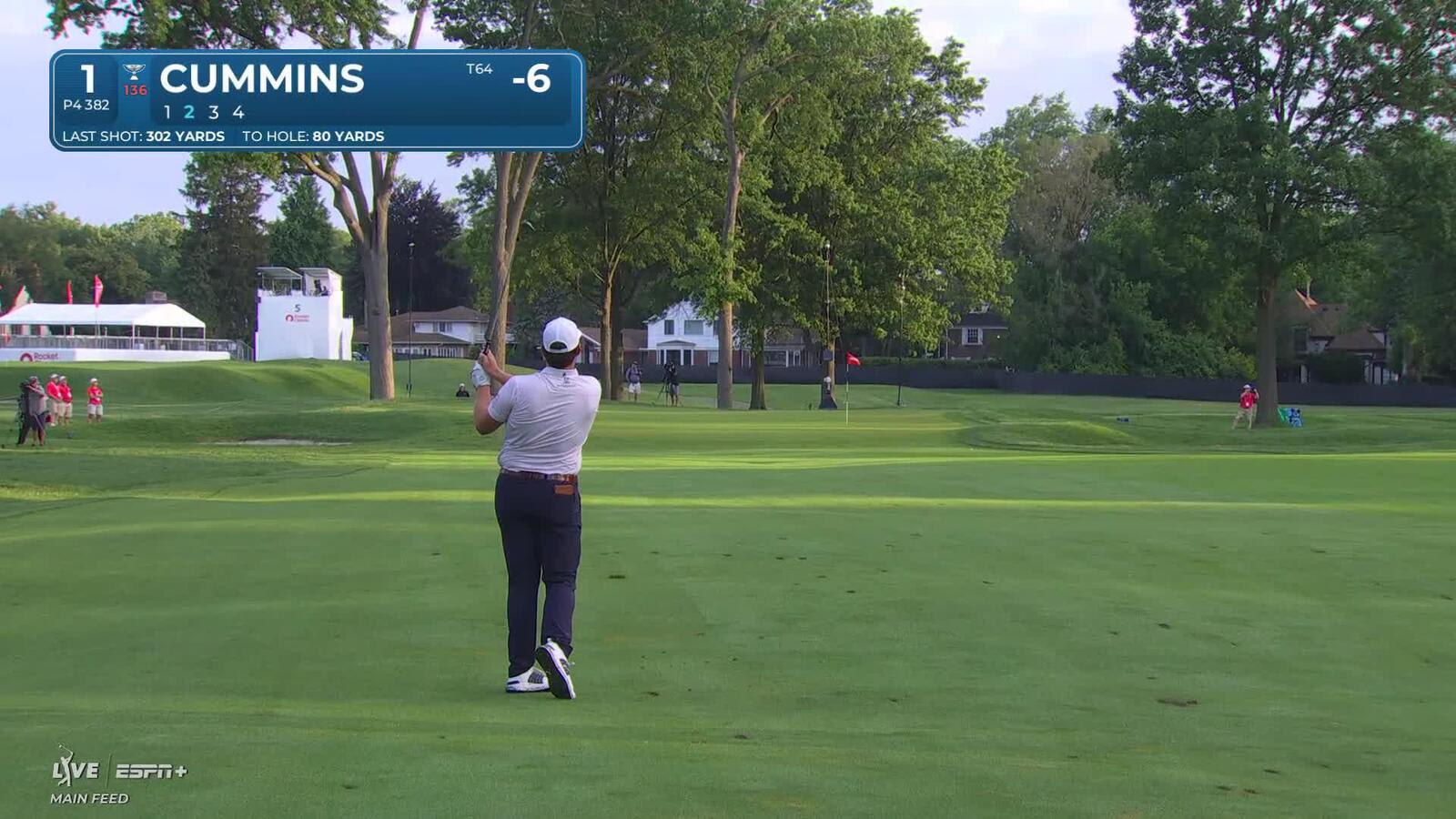 Quade Cummins makes birdie on No. 1 at Rocket Classic