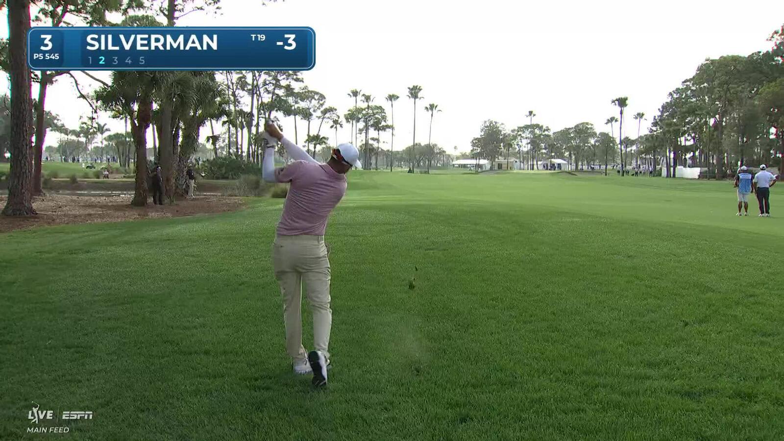 Ben Silverman makes 8-foot birdie putt on No. 3 at Cognizant Classic