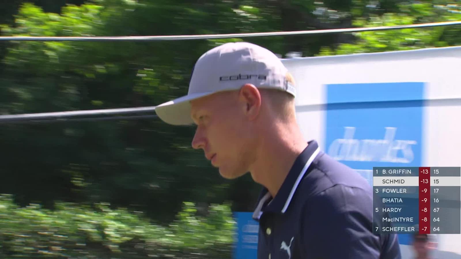 Matti Schmid makes 7-footer to take lead at Charles Schwab