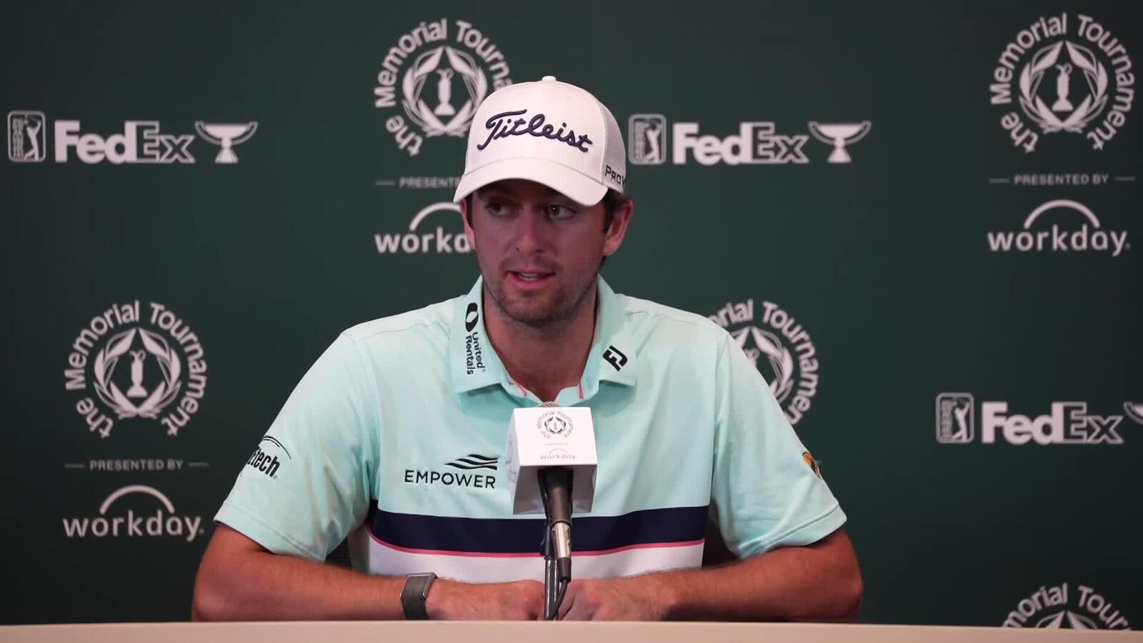 Davis Riley discusses his history at Muirfield and getting in contention