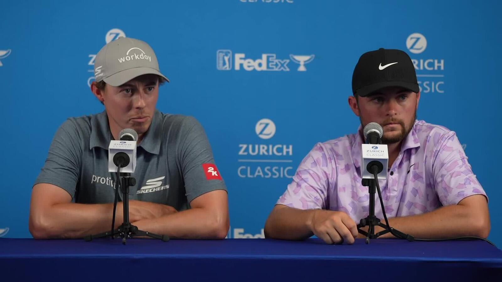 Matt Fitzpatrick on strategy at Zurich Classic