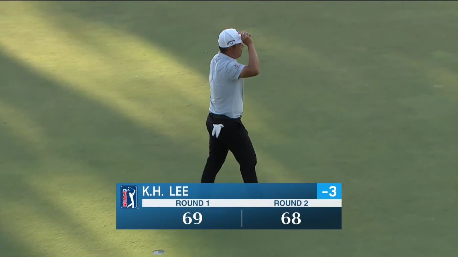 K.H. Lee makes 18-footer for eagle at Sony Open