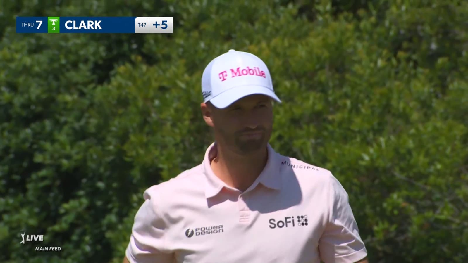 Wyndham Clark gets up-and-down from fringe at Wells Fargo