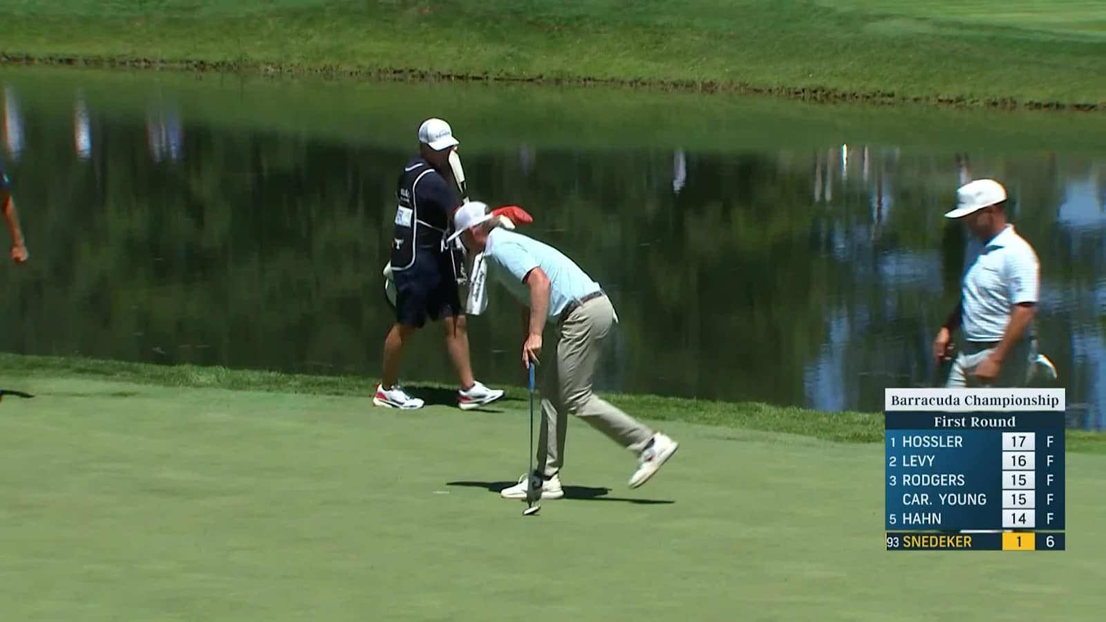 Brandt Snedeker goes for green and birdies at Barracuda