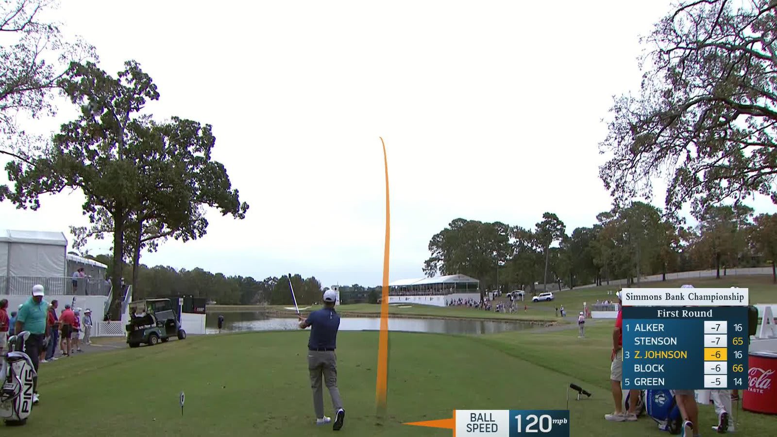 Zach Johnson makes birdie on No. 17 at Simmons Bank Championship
