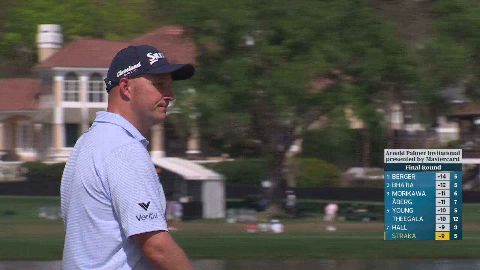 Sepp Straka hits 226-yard approach to 46 feet, sets up birdie on No. 6 at Arnold Palmer