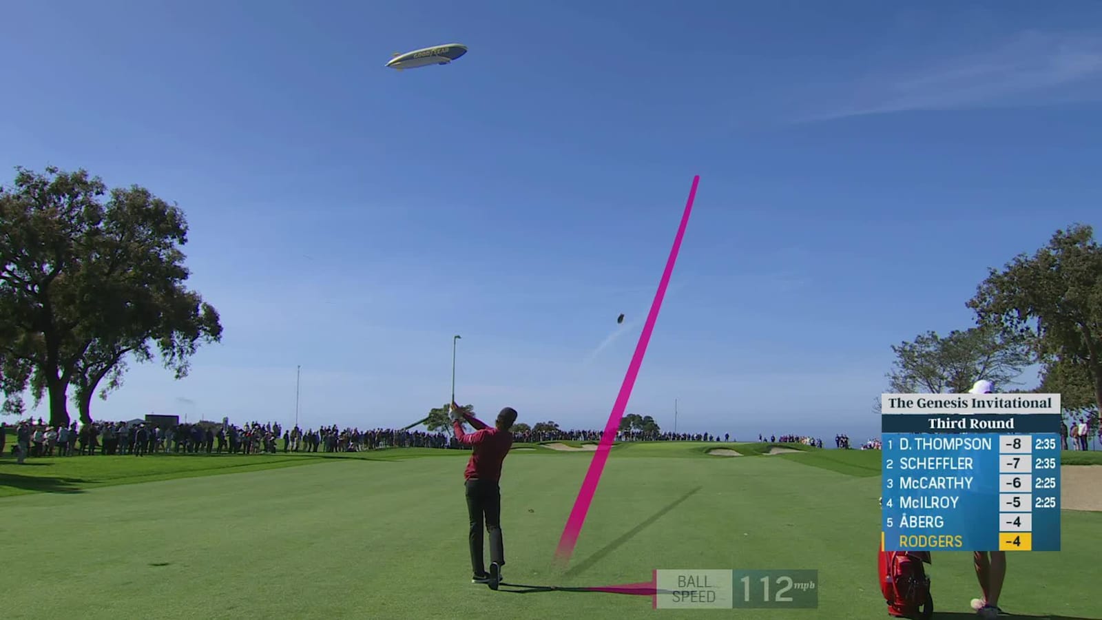 Patrick Rodgers uses nice approach to set up birdie at The Genesis