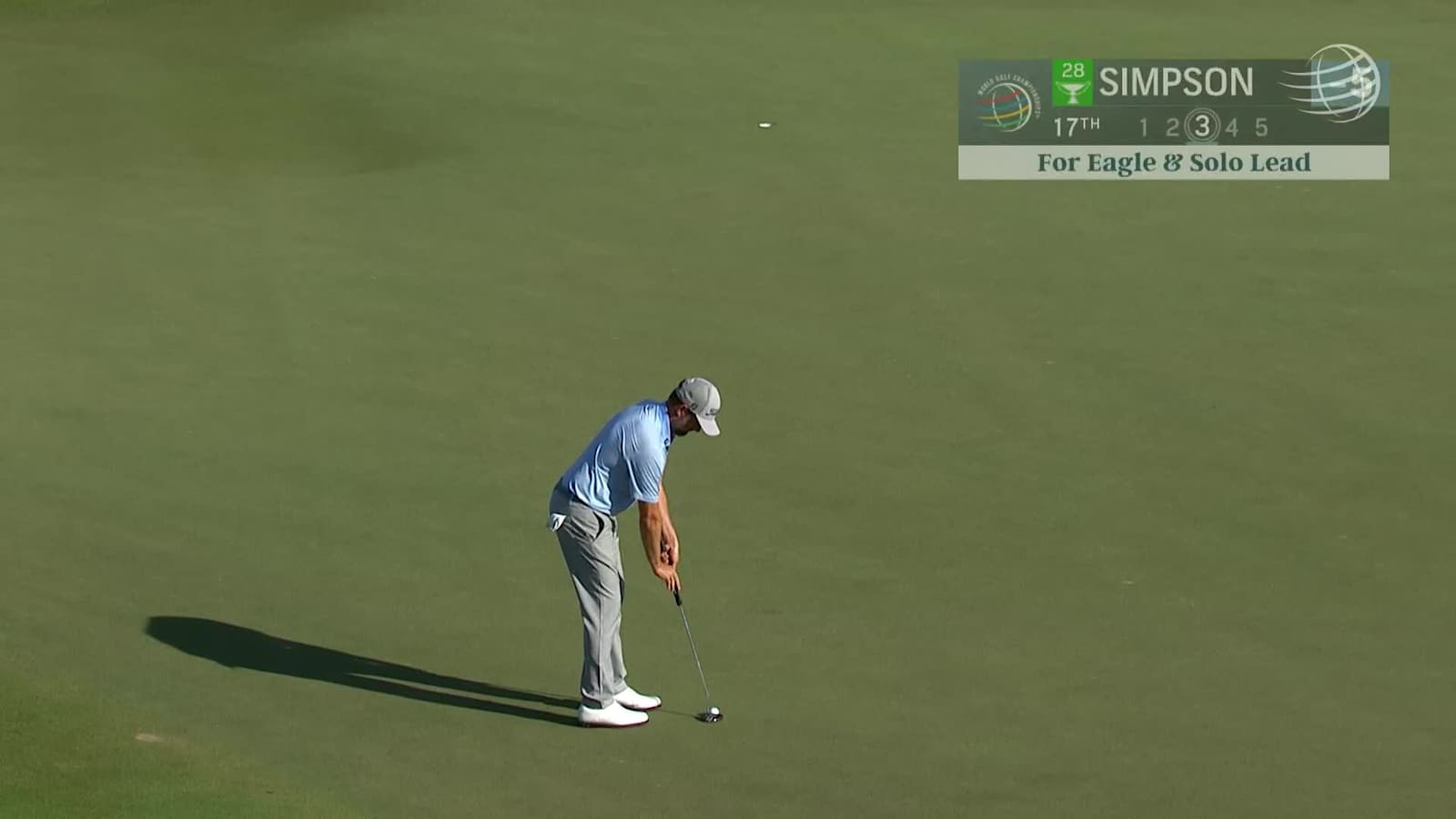 Webb Simpson makes birdie on No. 17 in Round 1 at WGC-Workday