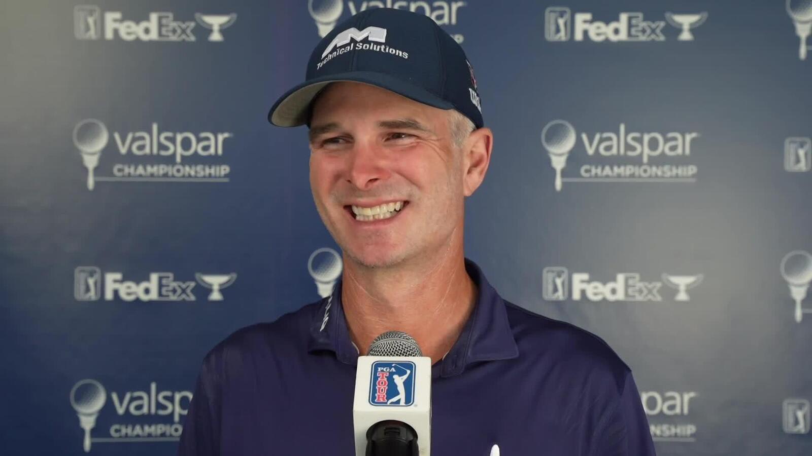 Kevin Streelman’s interview after Round 1 of Valspar