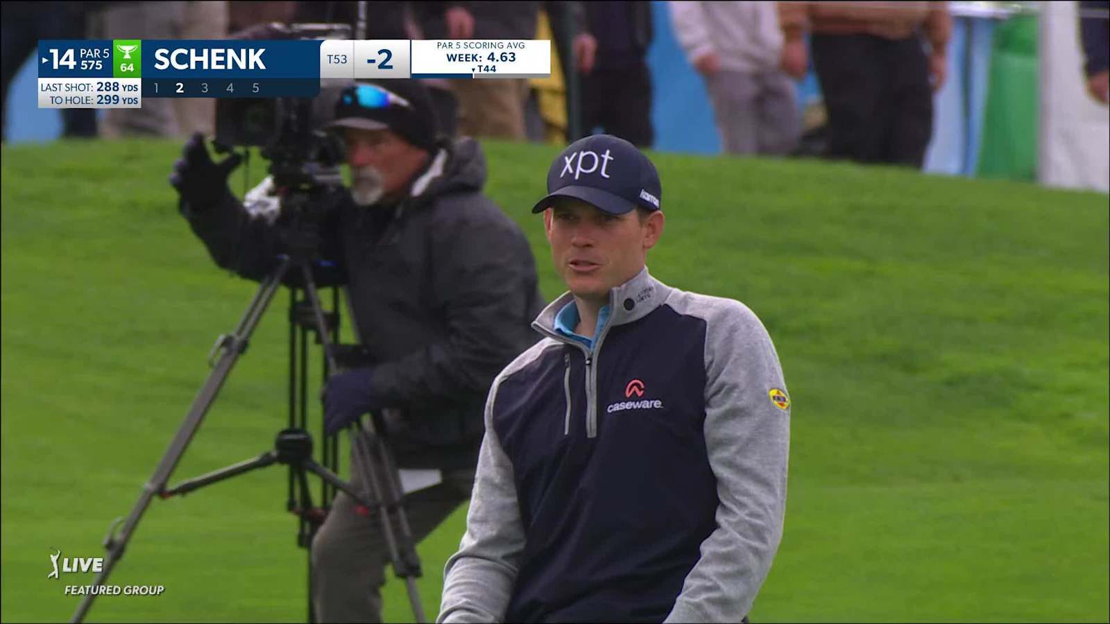 Adam Schenk plays smart and makes birdie at AT&T Pebble Beach