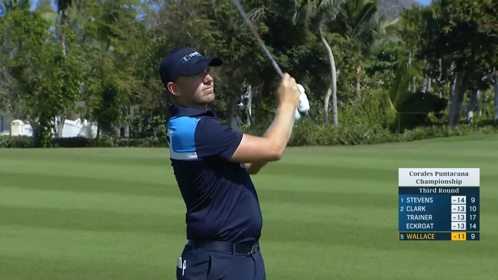 Matt Wallace uses nice approach to set up birdie at Corales Puntacana