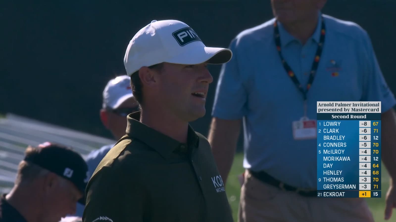 Austin Eckroat cards birdie at Arnold Palmer Invitational