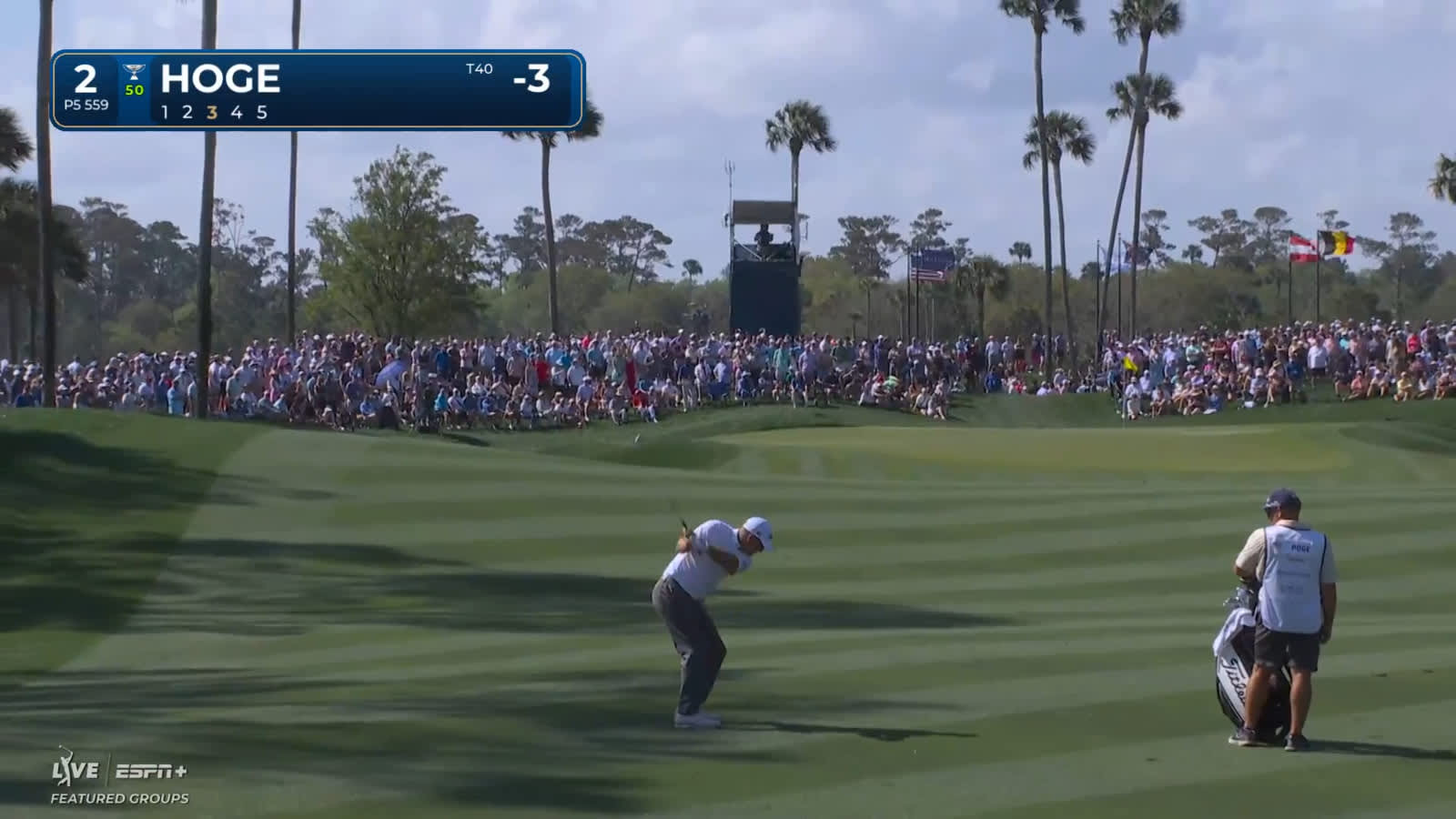 Tom Hoge uses solid approach to set up birdie at THE PLAYERS
