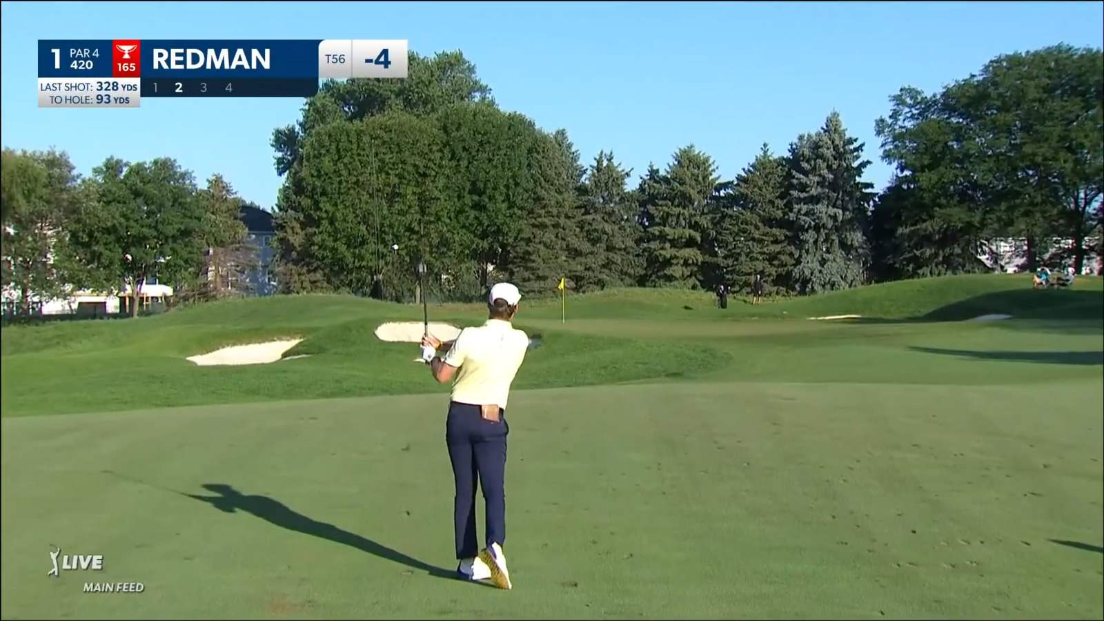 Doc Redman's nice second leads to birdie at 3M Open