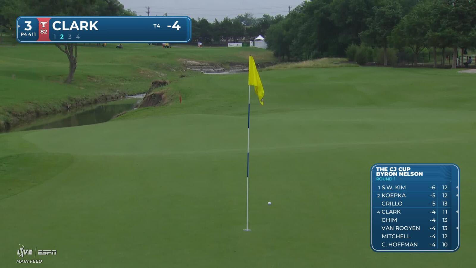 Wyndham Clark makes birdie on No. 3 at THE CJ CUP