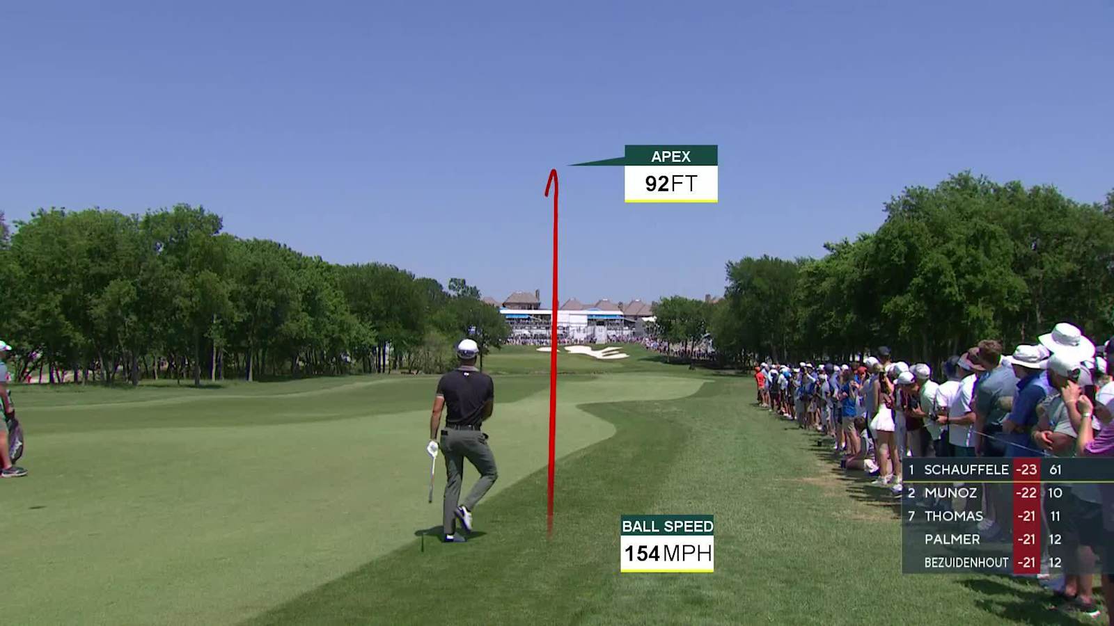 Justin Thomas makes birdie on No. 12 at AT&T Byron Nelson