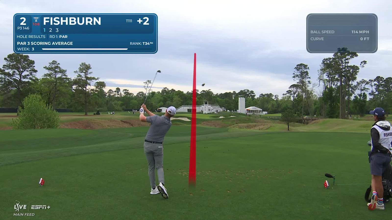 Patrick Fishburn hits it tight to set up birdie at Houston Open