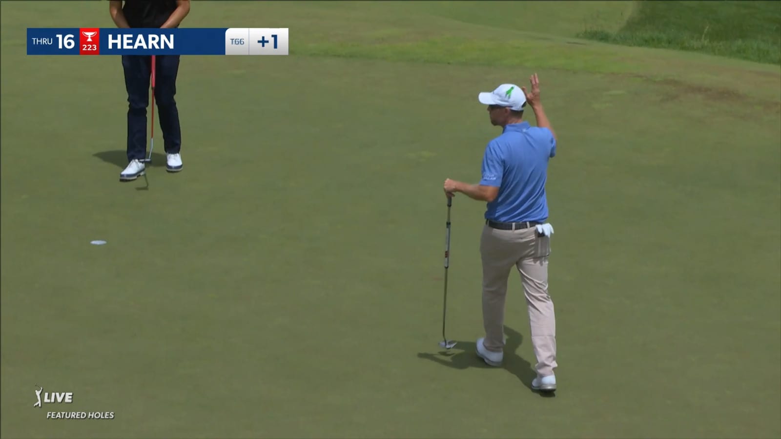 David Hearn curls in 16-footer for birdie at RBC Canadian