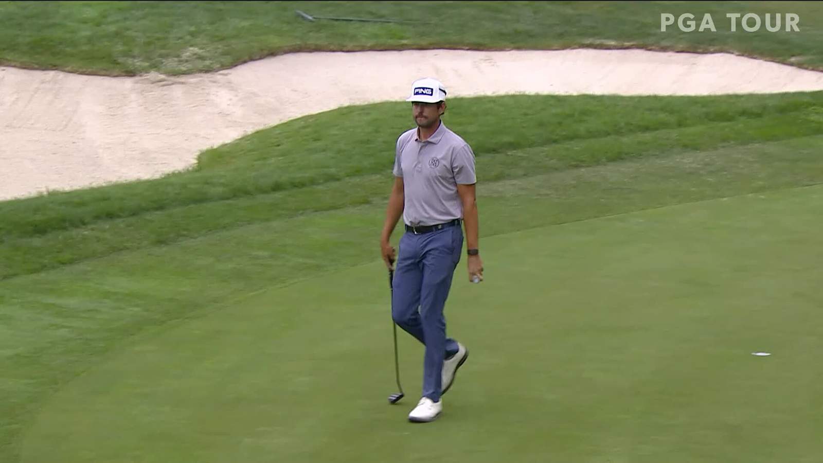 Scott Harrington’s bunker play leads to birdie at Safeway Open 