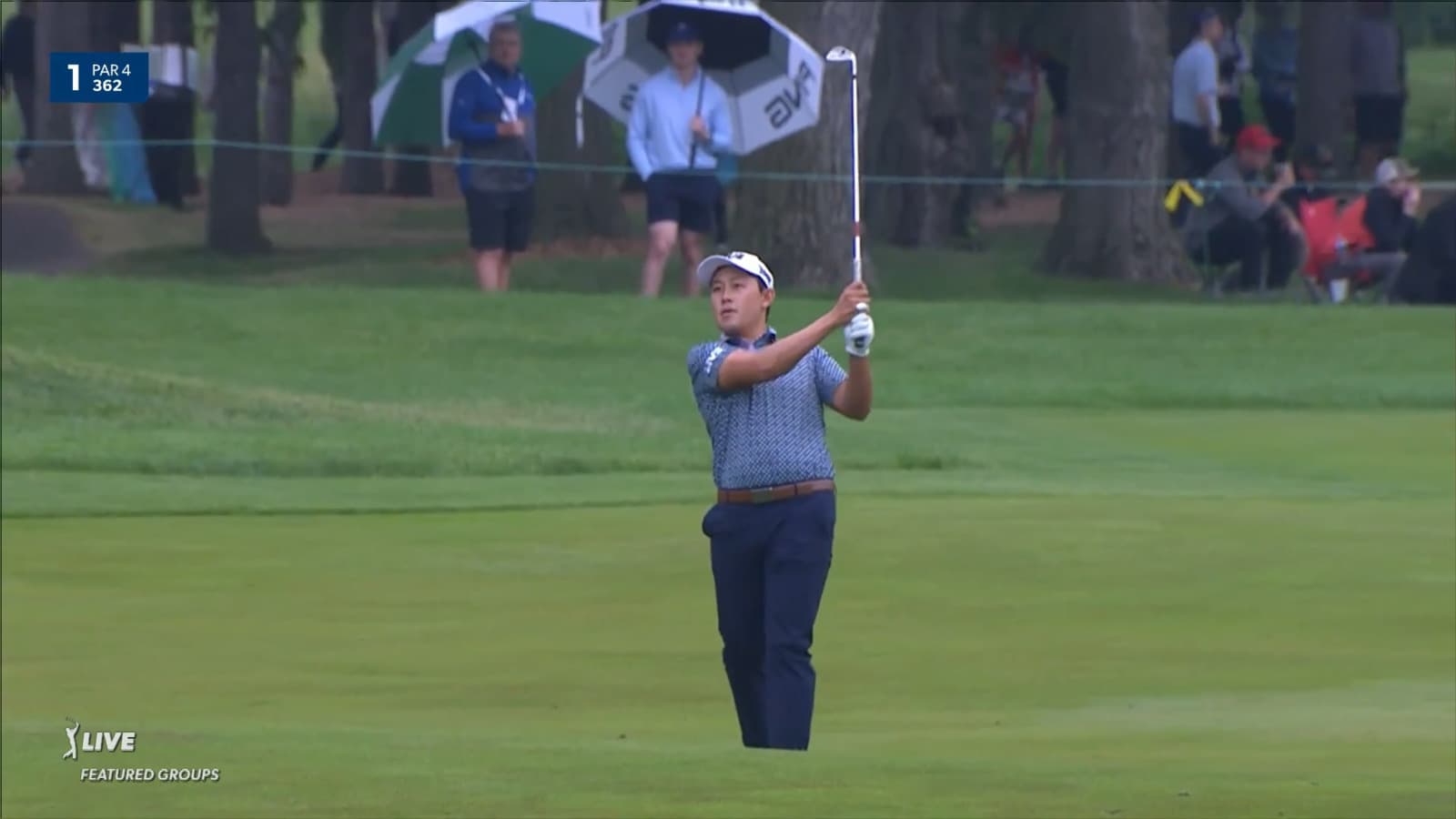 Dylan Wu's controlled wedge leads to birdie at RBC Canadian