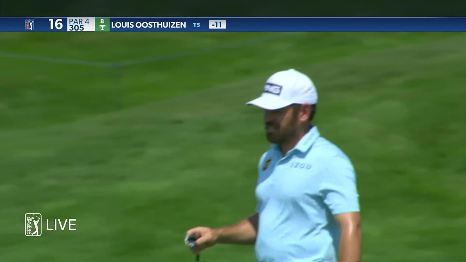 Louis Oosthuizen chips it tight to set up birdie at 3M Open
