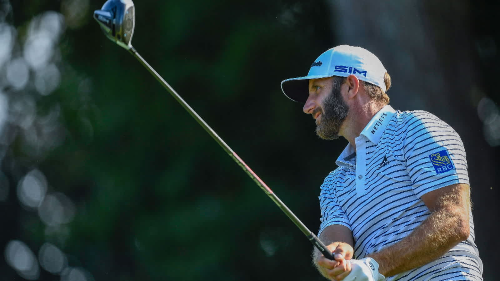 Dustin Johnson leads by five shots at TOUR Championship
