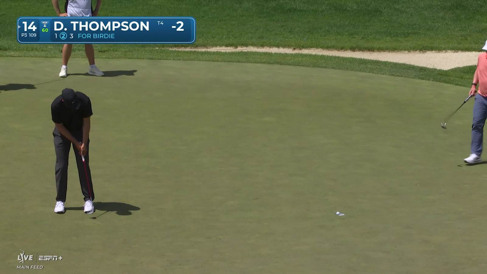 Davis Thompson makes birdie on No. 14 at Truist Championship
