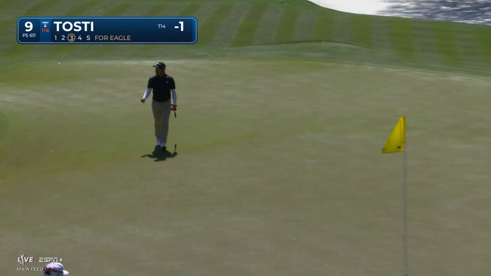 Alejandro Tosti puts down 39-foot eagle putt at THE PLAYERS