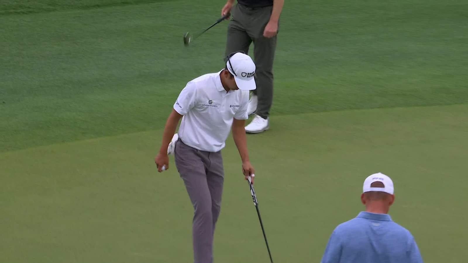 Michael Kim makes birdie on No. 10 at Houston Open