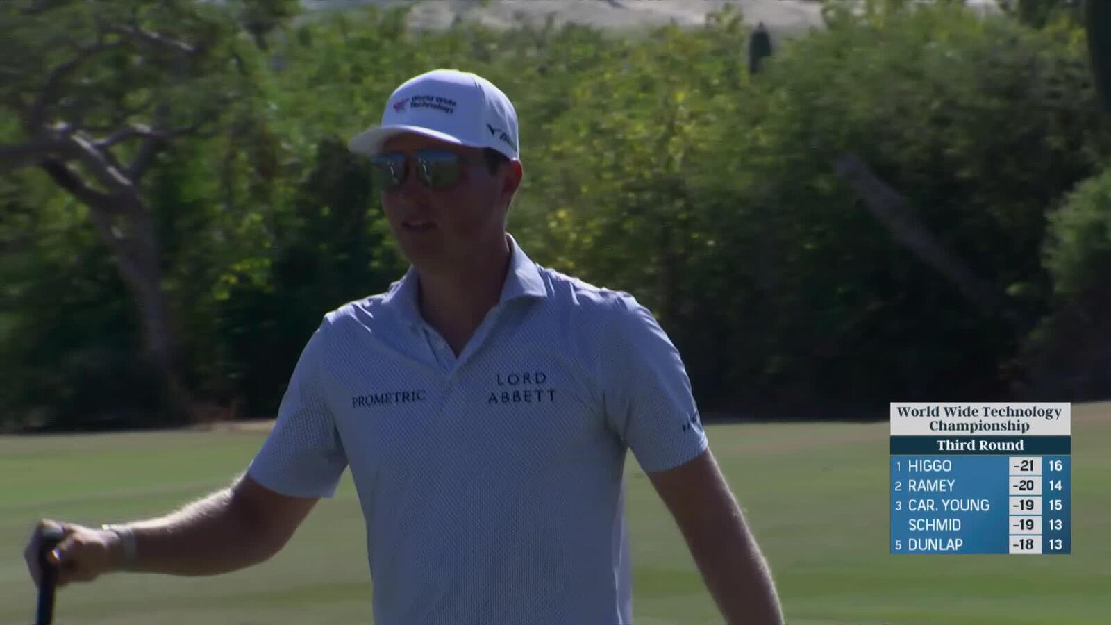 Ben Griffin makes birdie on No. 14 at World Wide Technology